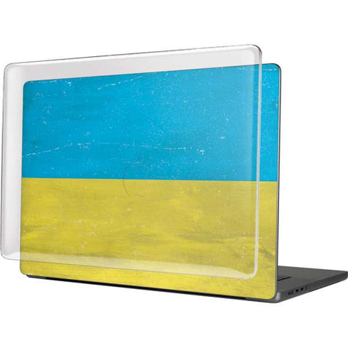 Ukraine Flag Distressed MacBook Cases