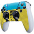Ukraine Flag Distressed PS5 DualSense Edge Pro Controller Skin