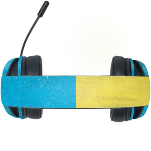 Ukraine Flag Distressed Razer Kraken X Skin