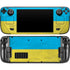 Ukraine Flag Distressed Steam Deck Handheld Gaming Computer OLED Skin