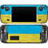 Ukraine Flag Distressed Steam Deck Handheld Gaming Computer Skin