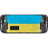 Ukraine Flag Distressed Steam Deck Handheld Gaming Computer Skin