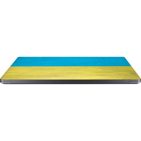 Ukraine Flag Distressed Surface Laptop 7 13.8in Skin