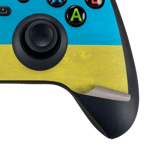 Ukraine Flag Distressed Xbox Series X Bundle Skin