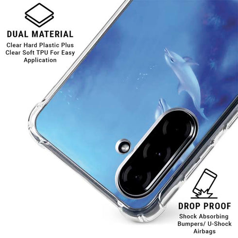 Ultramarine by Rachel Anderson Galaxy A36 5G Clear Case