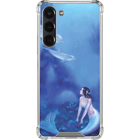 Ultramarine by Rachel Anderson Galaxy S24 FE Clear Case