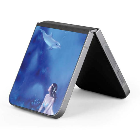 Ultramarine by Rachel Anderson Galaxy Z Flip6 Skin