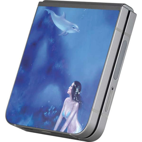 Ultramarine by Rachel Anderson Galaxy Z Flip6 Skin