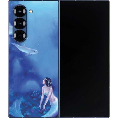 Ultramarine by Rachel Anderson Galaxy Z Fold6 Skin