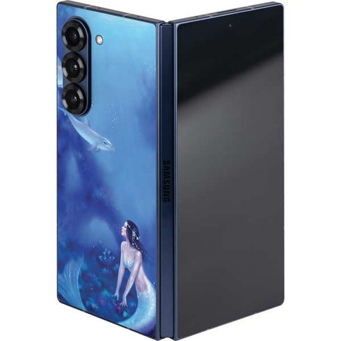 Ultramarine by Rachel Anderson Galaxy Z Fold6 Skin