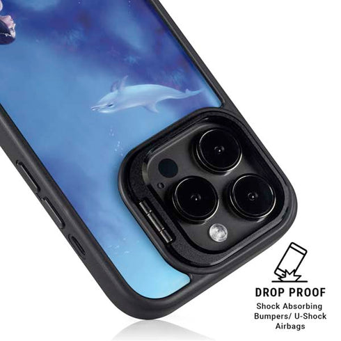 Ultramarine by Rachel Anderson iPhone 13 Pro Max Kickstand Case