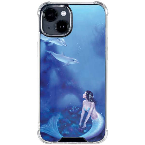 Ultramarine by Rachel Anderson iPhone 15 Clear Case