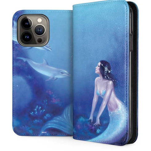 Ultramarine by Rachel Anderson iPhone 15 Pro Max Folio Case