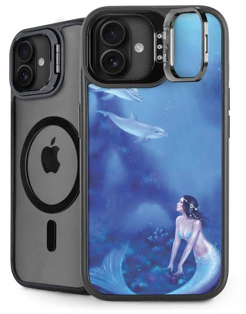 Ultramarine by Rachel Anderson iPhone 16 Kickstand Case