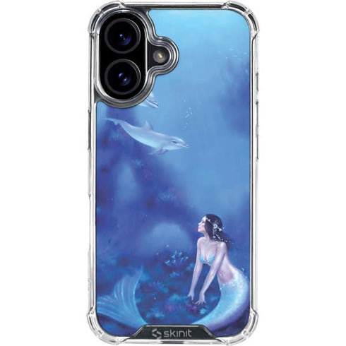 Ultramarine by Rachel Anderson iPhone 16 Plus Clear Case