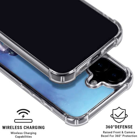 Ultramarine by Rachel Anderson iPhone 16 Plus Clear Case