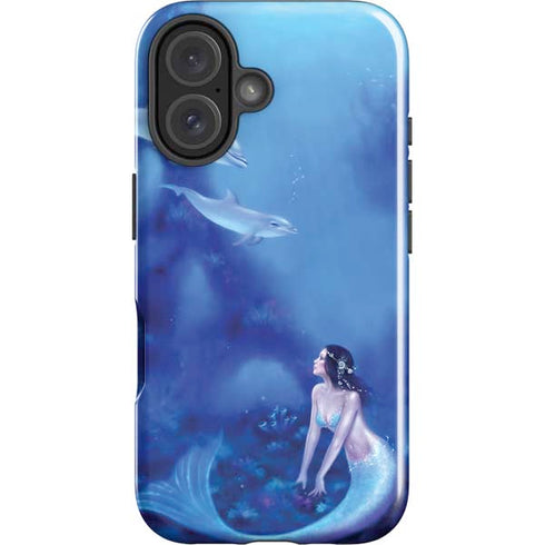 Ultramarine by Rachel Anderson iPhone 16 Plus Impact Case