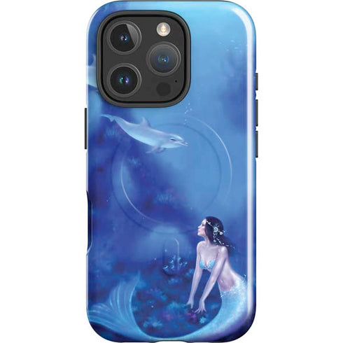 Ultramarine by Rachel Anderson iPhone 16 Pro Max Magsafe Impact Case