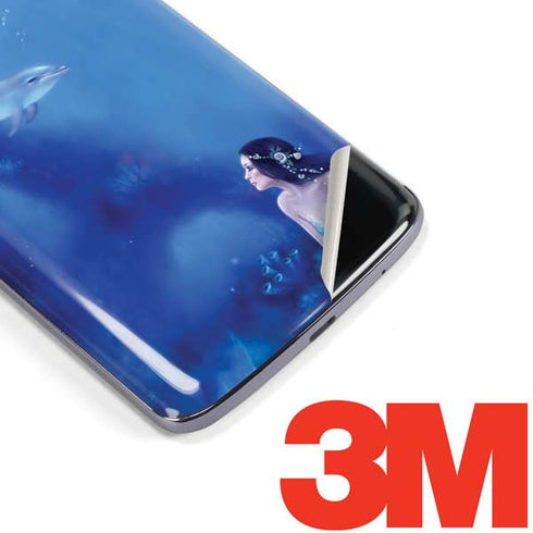 Ultramarine by Rachel Anderson Moto E5 Plus Skin