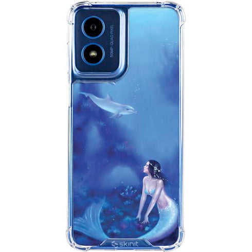 Ultramarine by Rachel Anderson Moto G Play 4G (2024) Clear Case