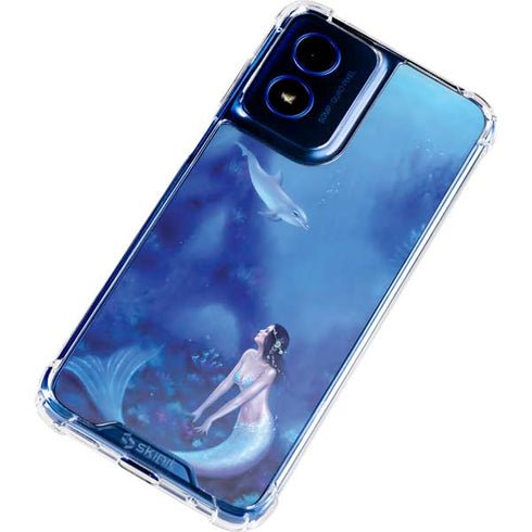 Ultramarine by Rachel Anderson Moto G Play 4G (2024) Clear Case