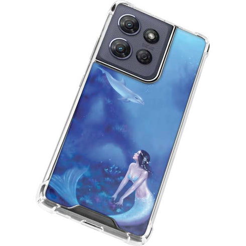 Ultramarine by Rachel Anderson Moto G Stylus 5G (2025) Clear Case