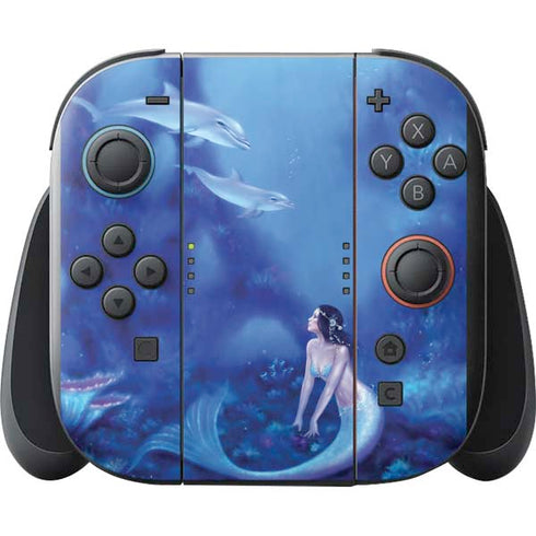 Ultramarine by Rachel Anderson Nintendo Switch 2 (2025) with Joy-Con Skin