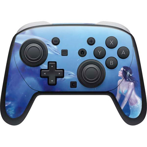 Ultramarine by Rachel Anderson Nintendo Switch 2 (2025) Pro Controller Skin