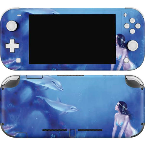 Ultramarine by Rachel Anderson Nintendo Switch Lite Skin