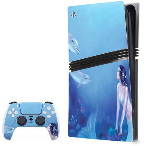 Ultramarine by Rachel Anderson PS5 Pro Bundle Skin