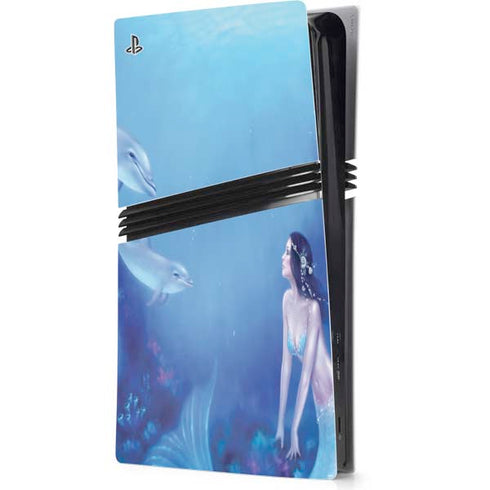 Ultramarine by Rachel Anderson PS5 Pro Console Skin