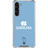University of North Carolina UNC Carolina Galaxy S24 FE Clear Case