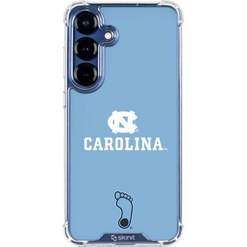 University of North Carolina UNC Carolina Galaxy S25 Clear Case