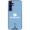 University of North Carolina UNC Carolina Galaxy S25 Clear Case