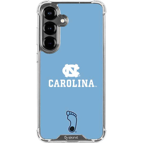 University of North Carolina UNC Carolina Galaxy S26 Plus Clear Case