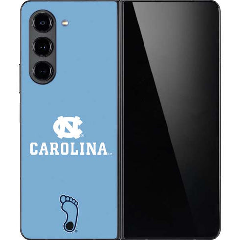 University of North Carolina UNC Carolina Galaxy Z Fold5 5G Skin