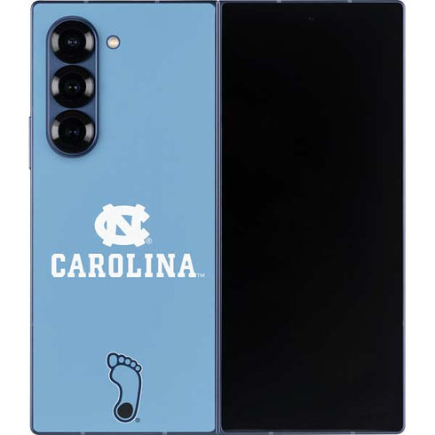 University of North Carolina UNC Carolina Galaxy Z Fold6 Skin