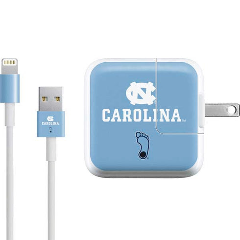 University of North Carolina UNC Carolina iPad Charger (10W USB) Skin