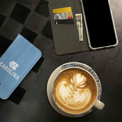 University of North Carolina UNC Carolina iPhone 15 Pro Folio Case
