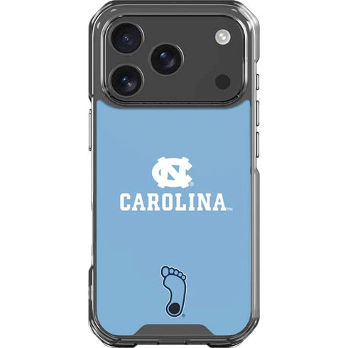 University of North Carolina UNC Carolina iPhone 18 Pro Clear Case