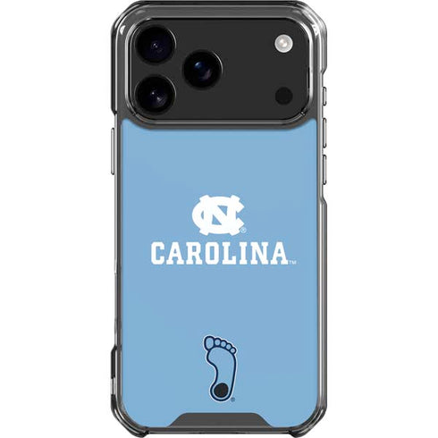 University of North Carolina UNC Carolina iPhone 18 Pro Max Clear Case