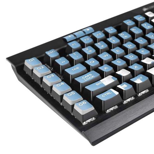 University of North Carolina UNC Carolina K95 RGB PLATINUM Mechanical Gaming Keyboard Skin