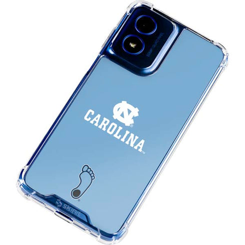 University of North Carolina UNC Carolina Moto G 5G (2024) Clear Case