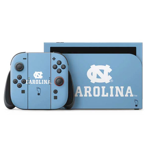 University of North Carolina UNC Carolina Nintendo Switch 2 (2025) with Joy-Con Skin