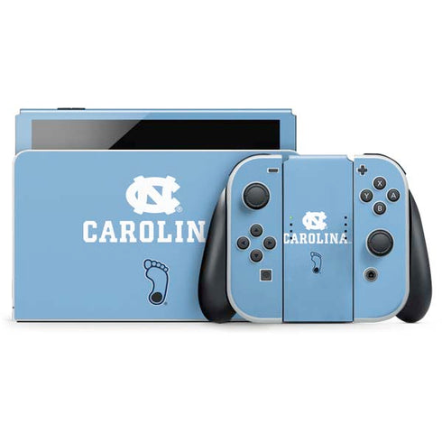 University of North Carolina UNC Carolina Nintendo Skins