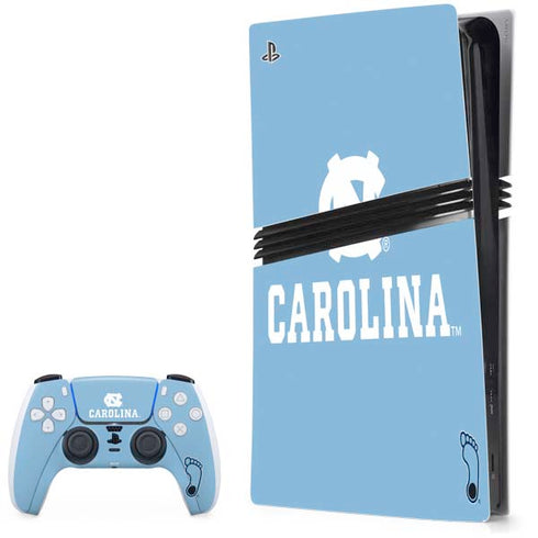 University of North Carolina UNC Carolina PS5 Pro Bundle Skin