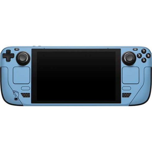University of North Carolina UNC Carolina Steam Deck Handheld Gaming Computer Skin