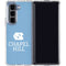University of North Carolina UNC Chapel Hill Galaxy Z Fold5 5G Clear Case