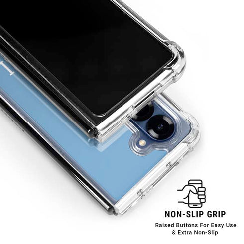 University of North Carolina UNC Chapel Hill Galaxy Z Fold6 Clear Case