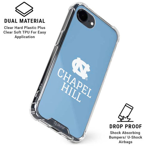 University of North Carolina UNC Chapel Hill iPhone 16e Clear Case